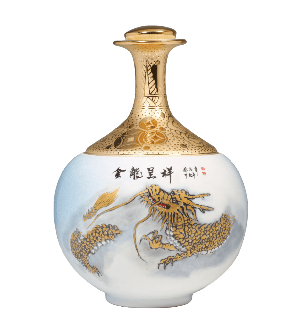 賀木堂 金龍呈祥 祥龍尊台灣秘藏高粱酒 58° ,Hometown Premium Kaoliang Chiew -Dragon Year ver. 58°