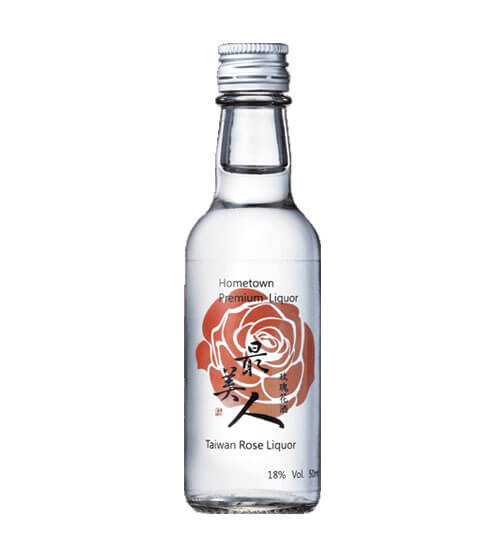 賀木堂,最美人玫瑰花酒18°,Hometown Taiwan Exquisite Beauty Rose Liquor18°