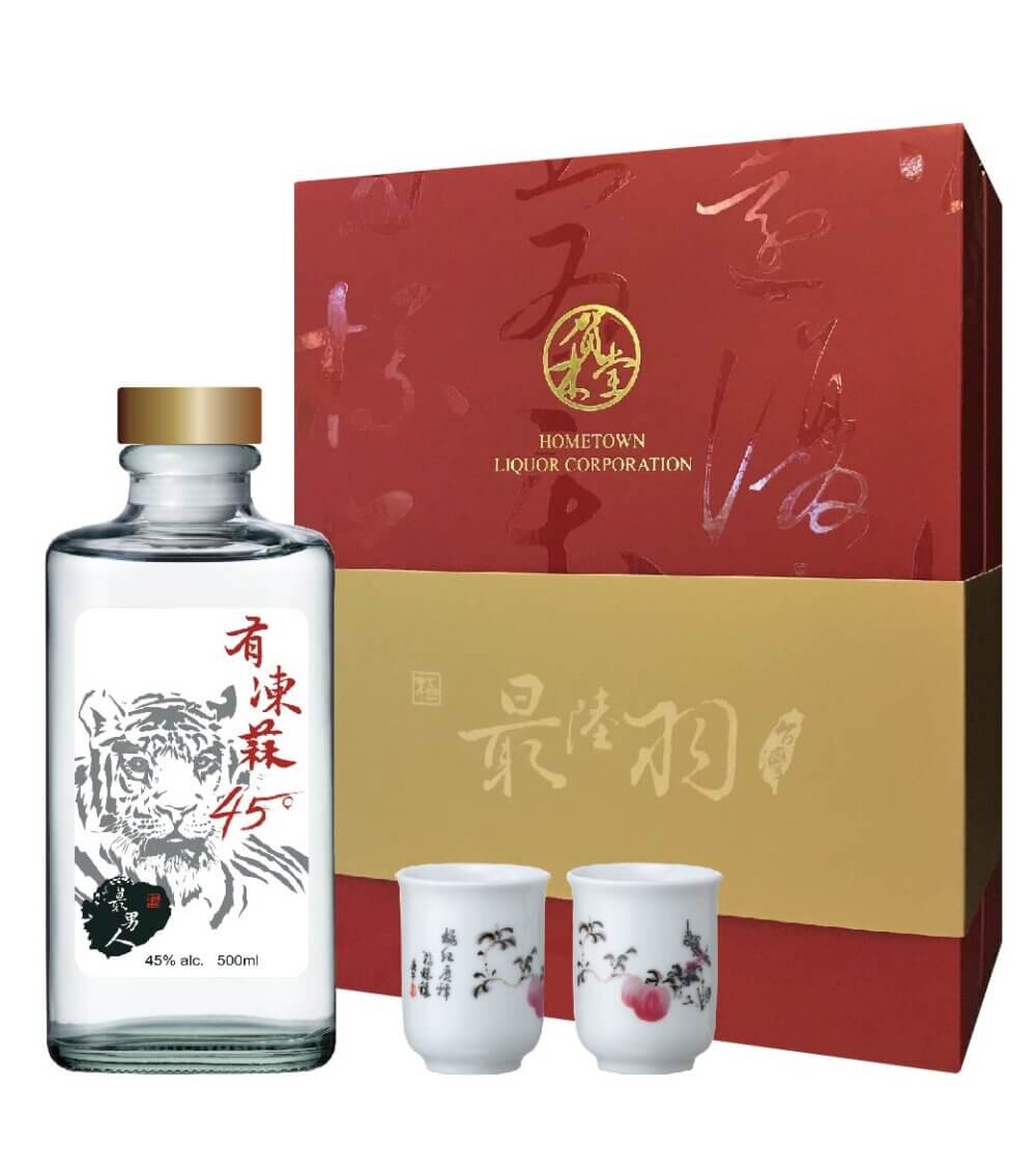 賀木堂,最男人有凍蒜45°禮盒, Hometown Taiwan Exquisite Man Garlic Liquor 45° Gift Set